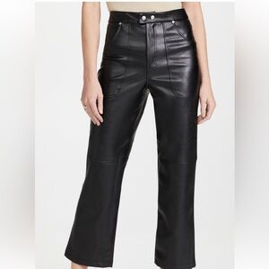 BLANKNYC Faux Leather Black Pants 29 (8) NWT